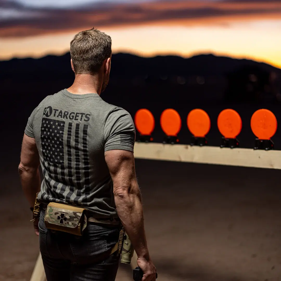 DA Target's - 6 Knockdown Target - Non Colour Changing