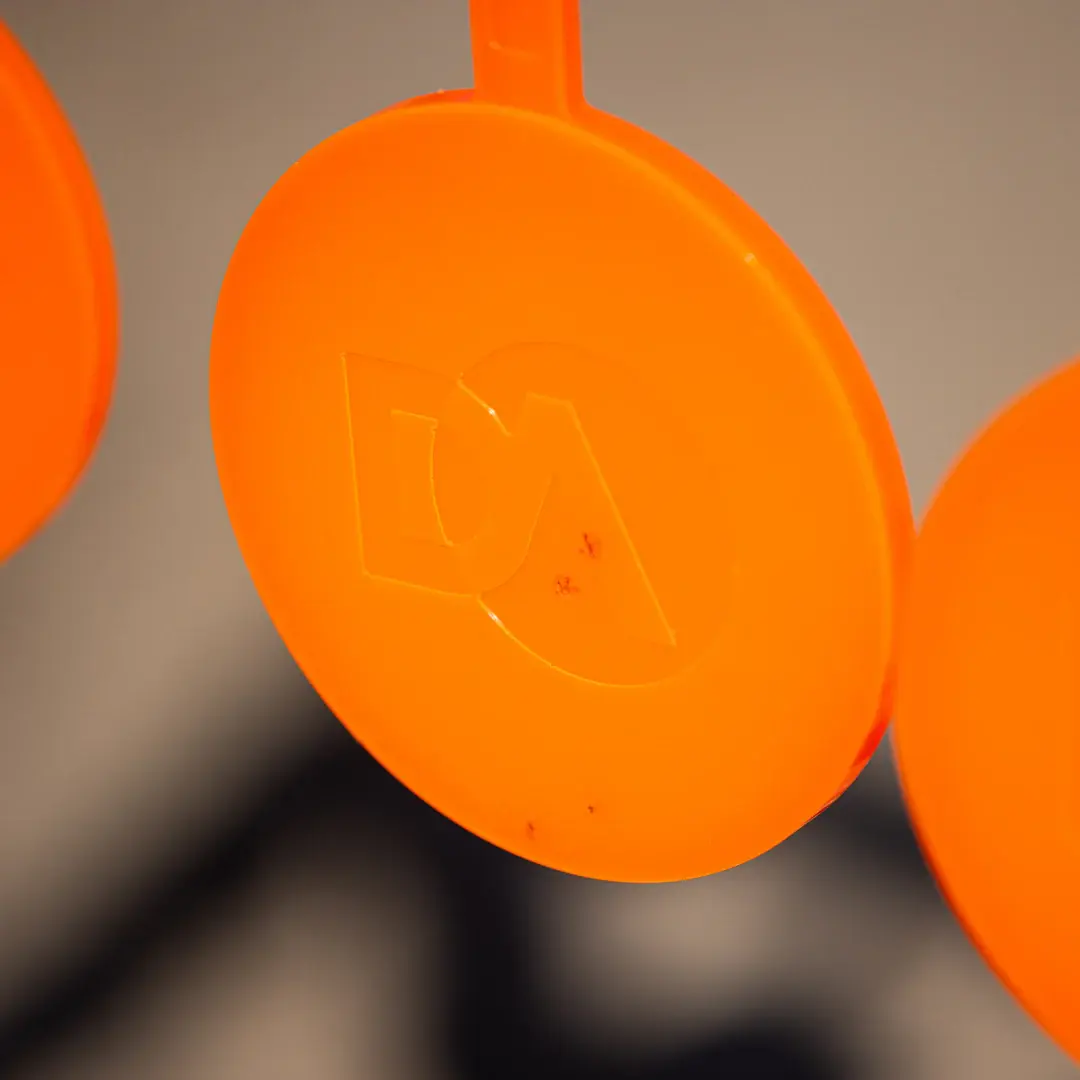 DA Targets - 6 Gong - Non Colour Changing Target