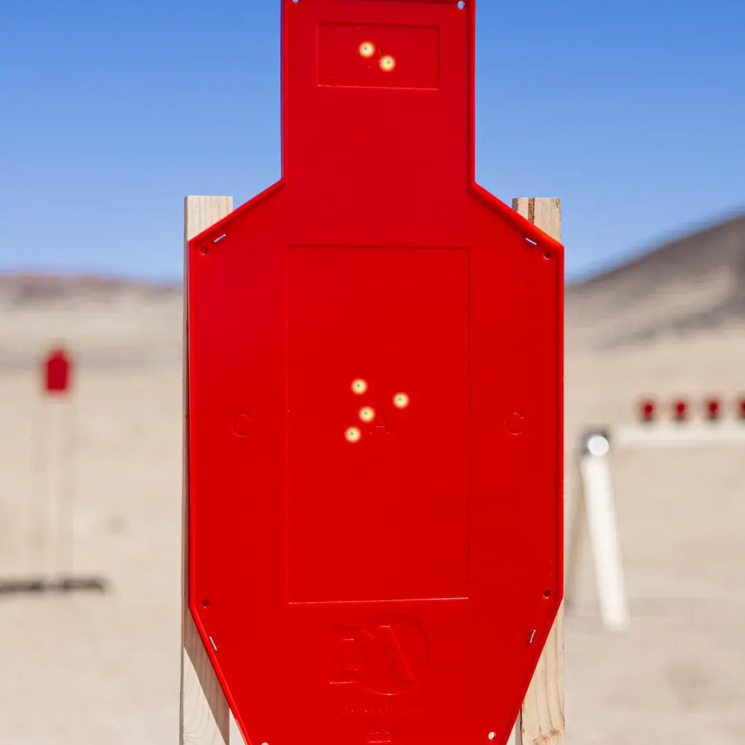 DA Targets C Zone Silhouette Colour Changing Target