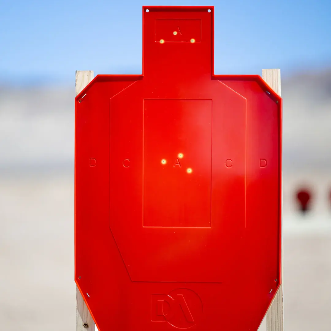 DA Targets Full Size Silhouette Color Changing Target