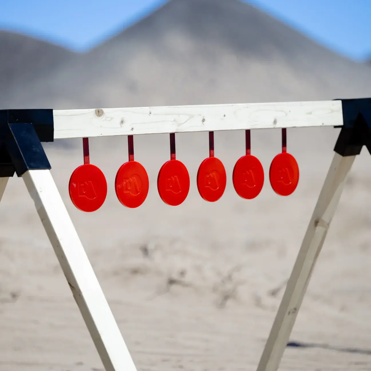 DA Targets - 6 Gong - Colour Changing Target