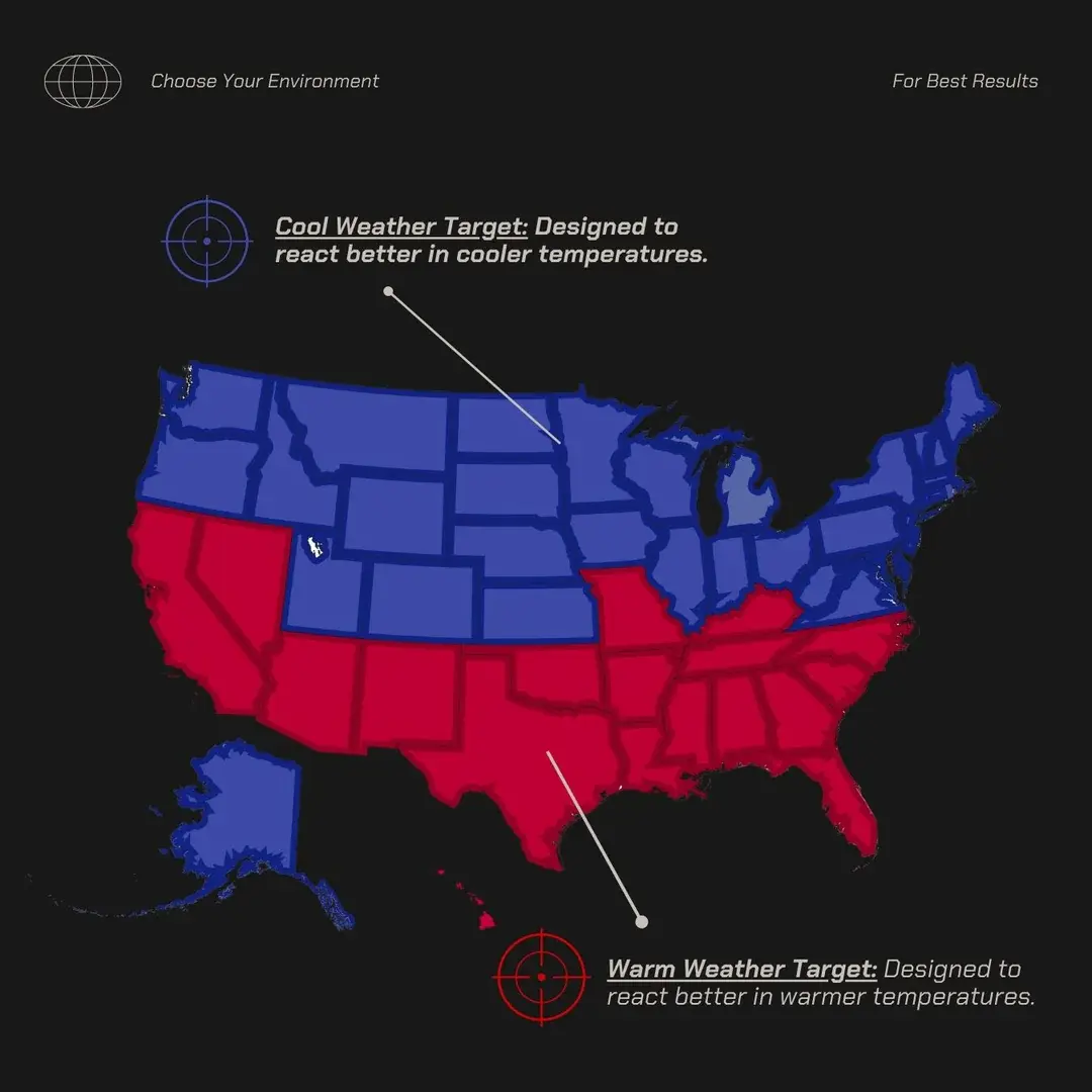 DA Targets C Zone Silhouette Colour Changing Target