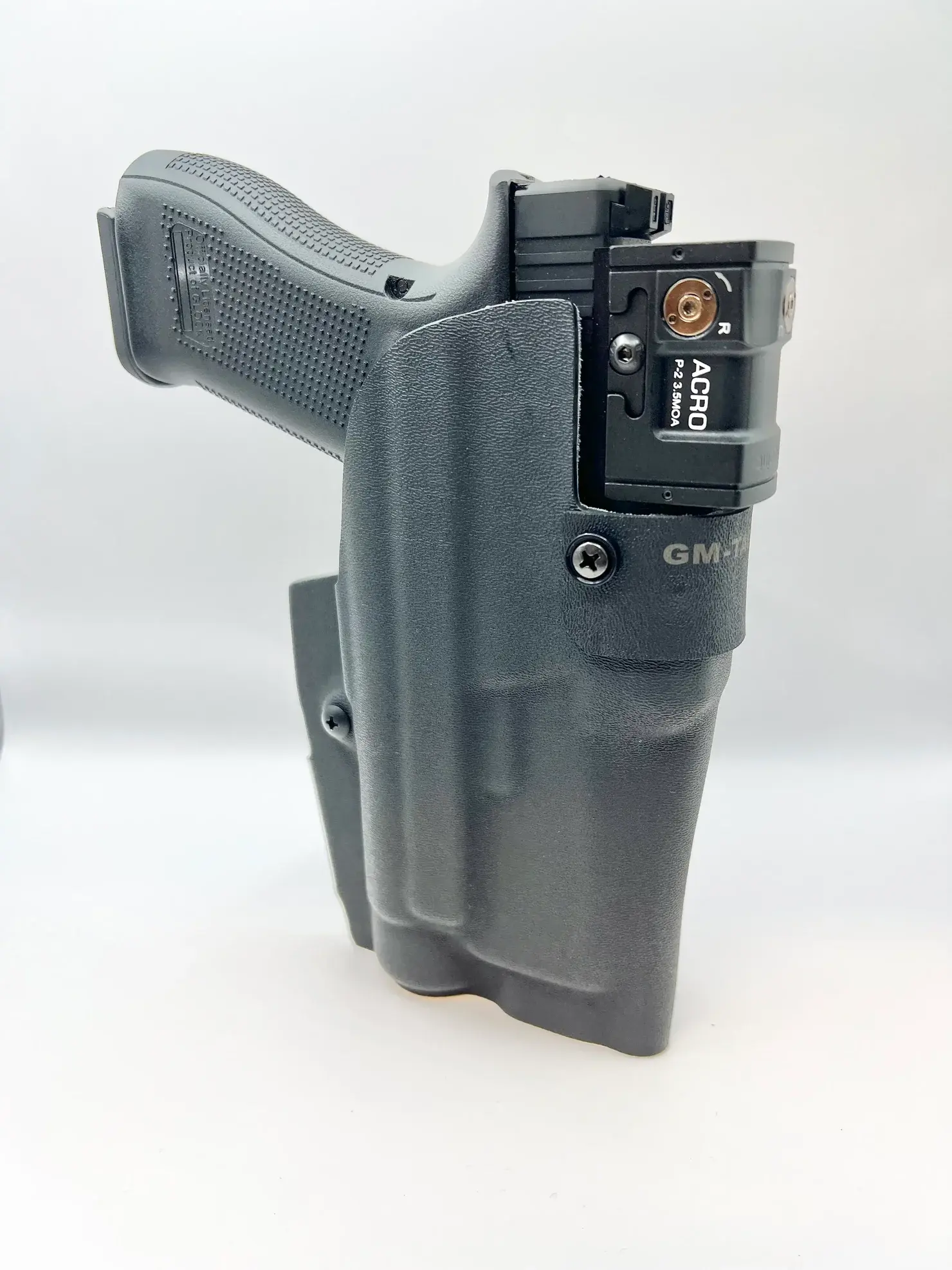 GM-Tactical Kydex LVL2 Overt Holster - Glock 17 (GEN 4/5) - Streamlight TLR-1